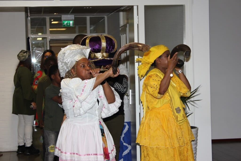 Dansers en een sjofar